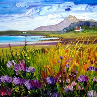 Image of Wild Thistles, Skye by Sheila Fowler